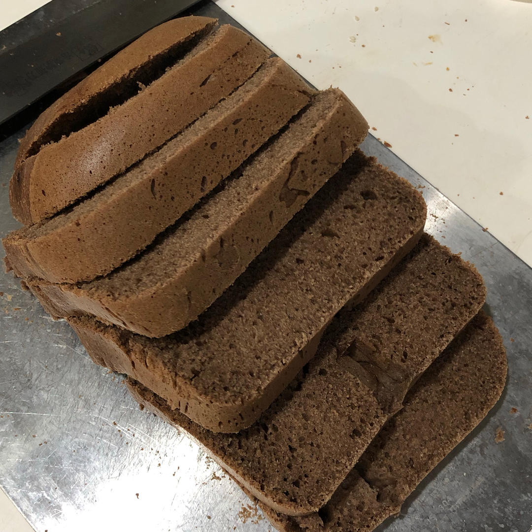 浓郁巧克力面包（面包机版）