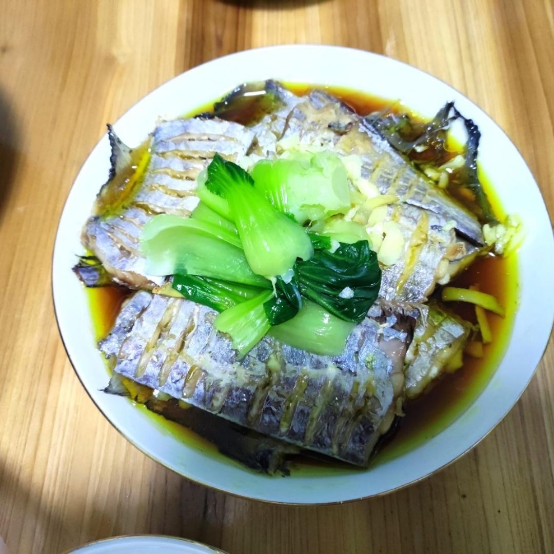 不煎不炸好吃健康的＃清蒸带鱼