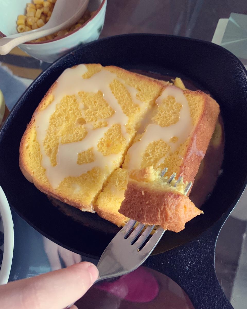 铸铁锅加厚版法式吐司- Baked French Toast
