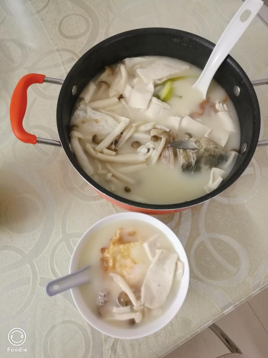 菌菇鲫鱼汤