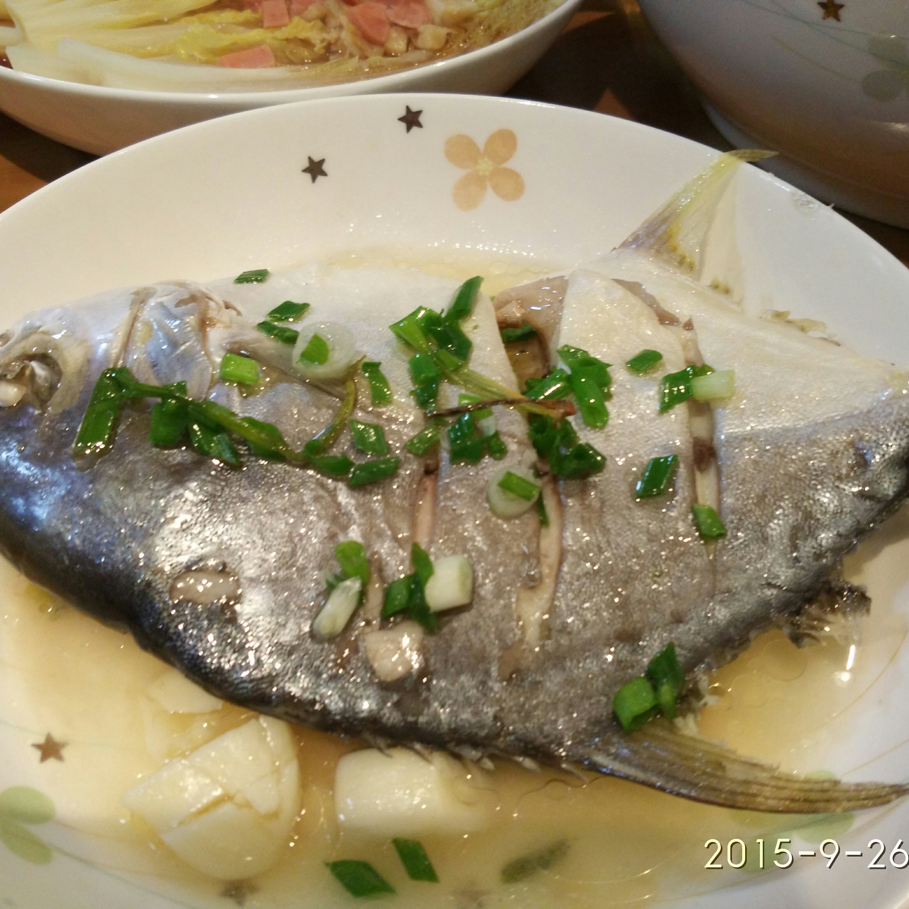 清蒸鲳鱼