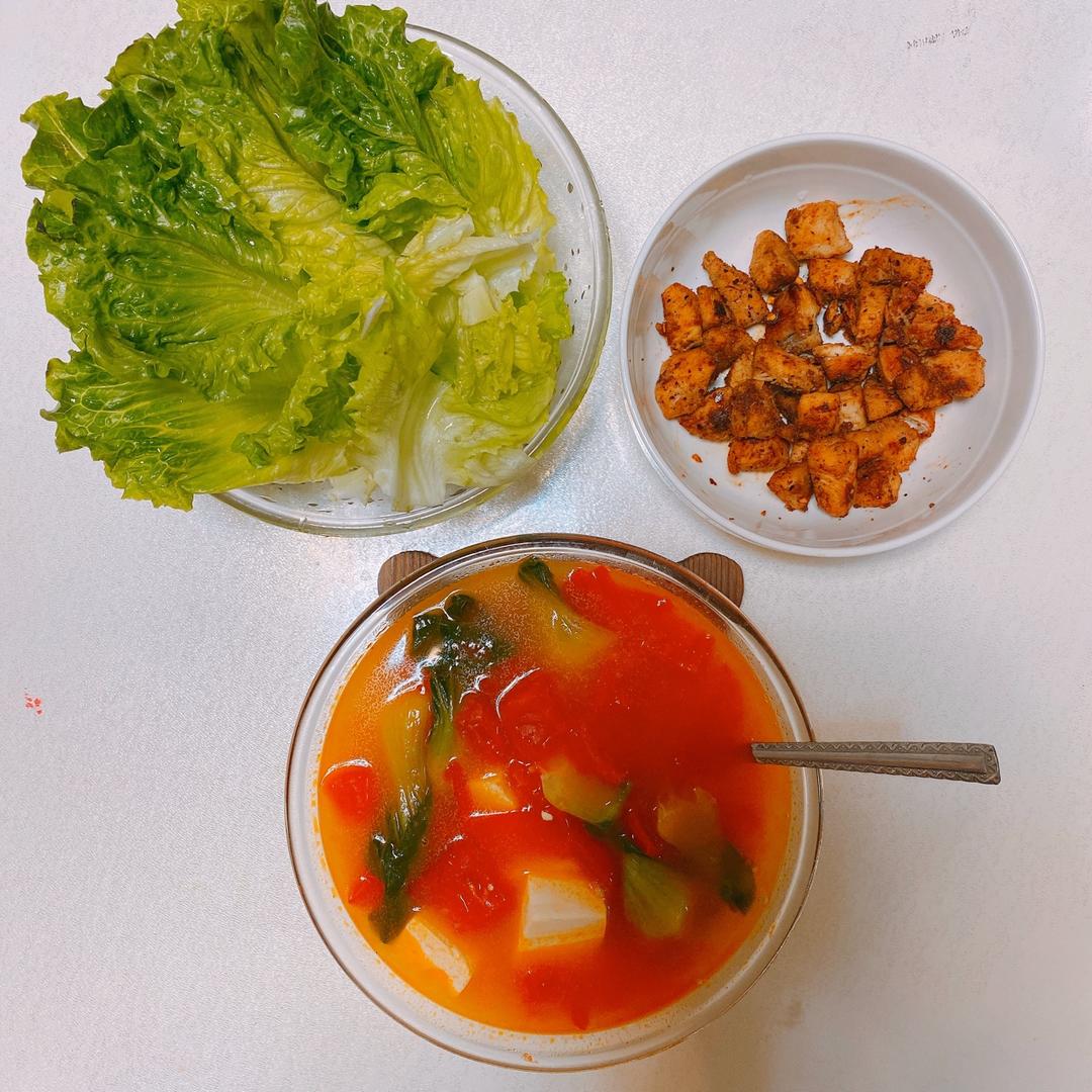 健身餐记录