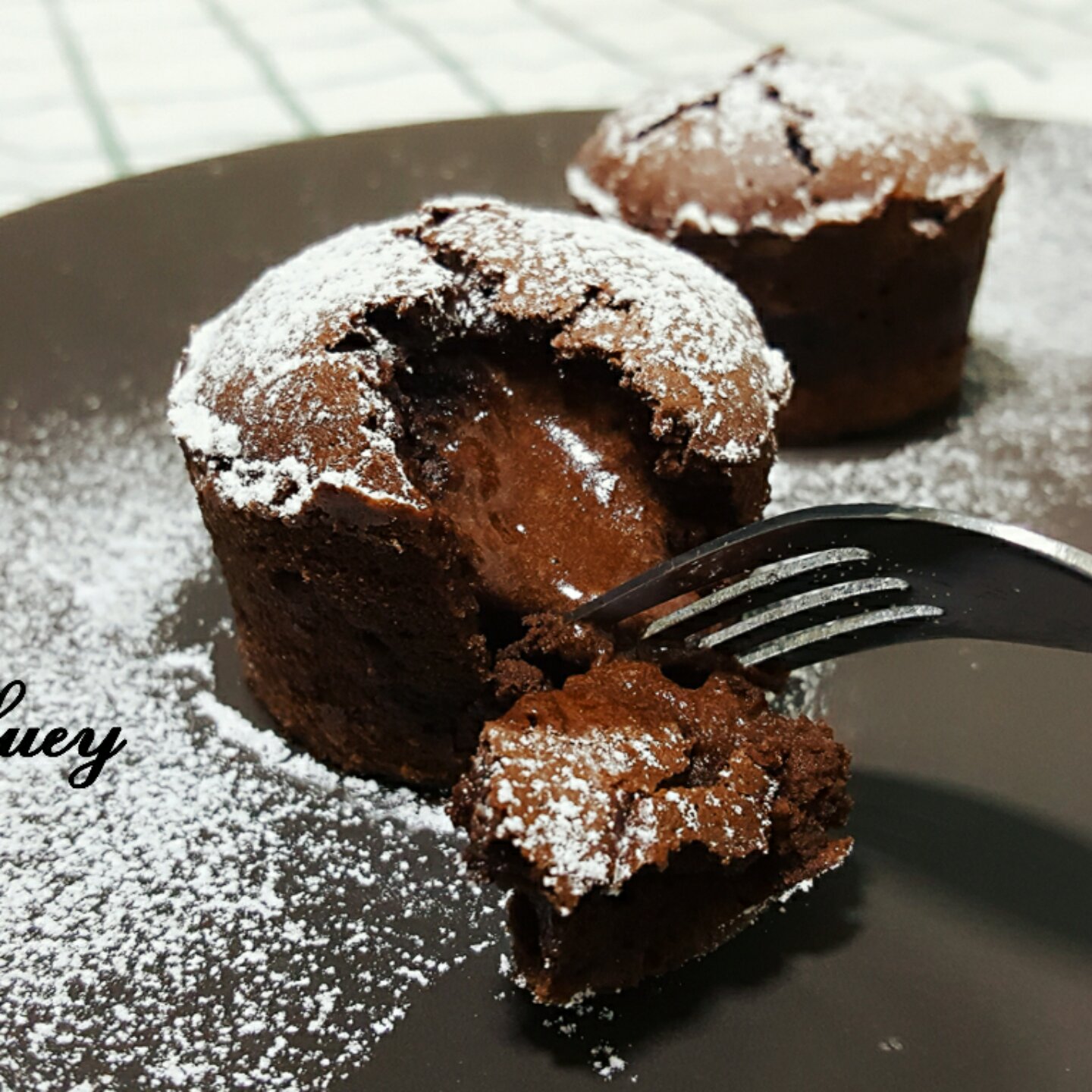 零基础巧克力熔岩蛋糕（1只量）