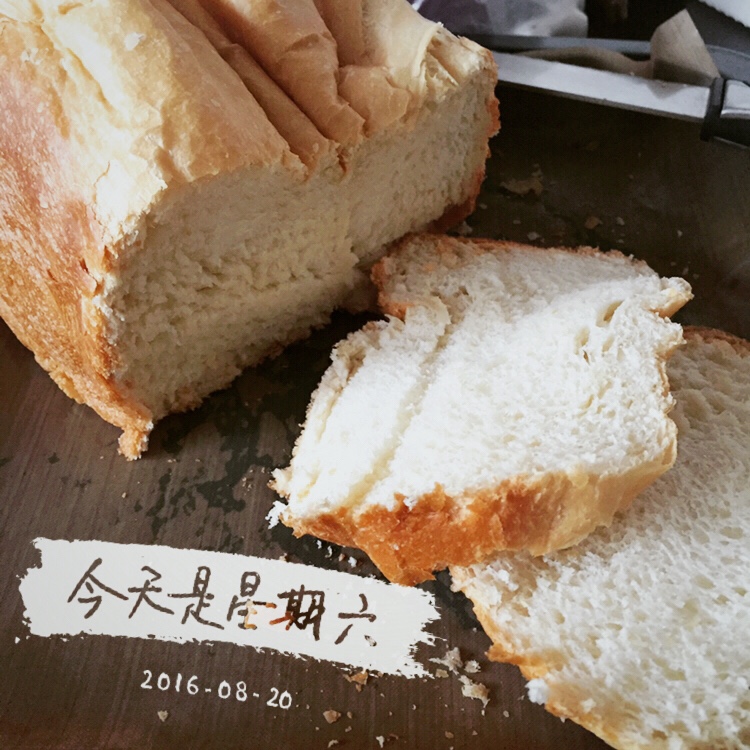 超绵鲜奶土司-松下面包机