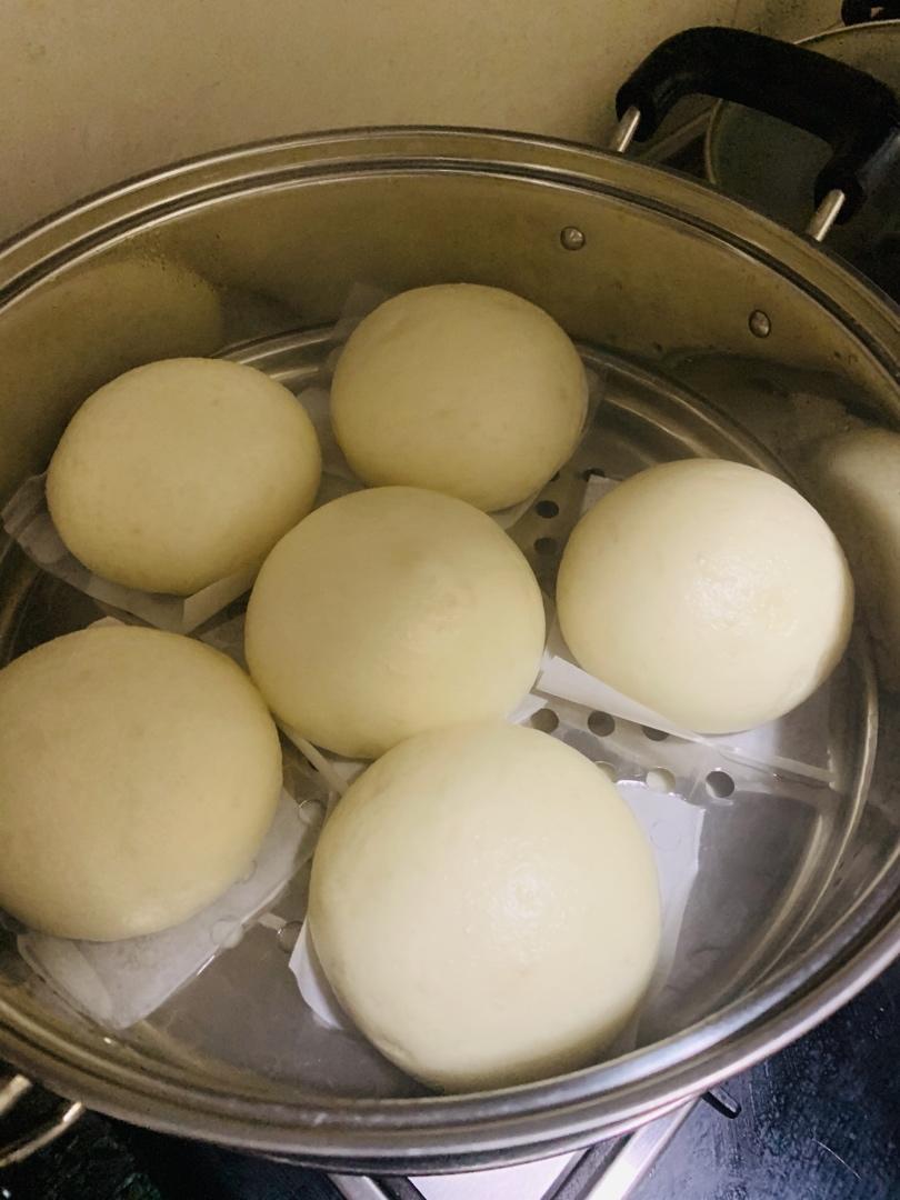 纯手工奶香馒头【无泡打粉，无添加】