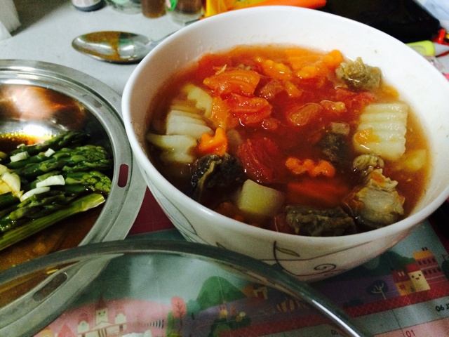 番茄牛肉汤
