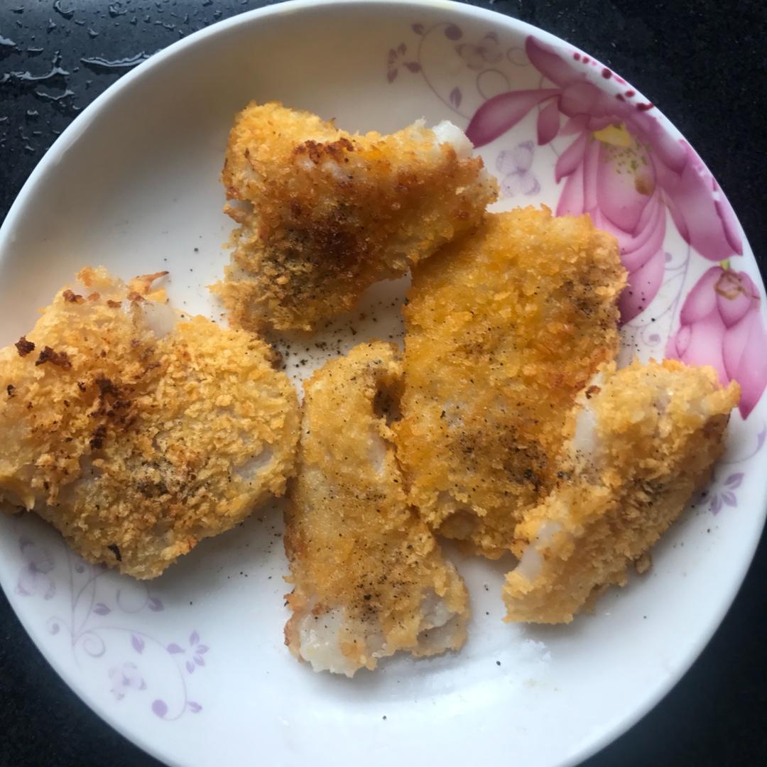 香煎巴沙鱼（龙利鱼）