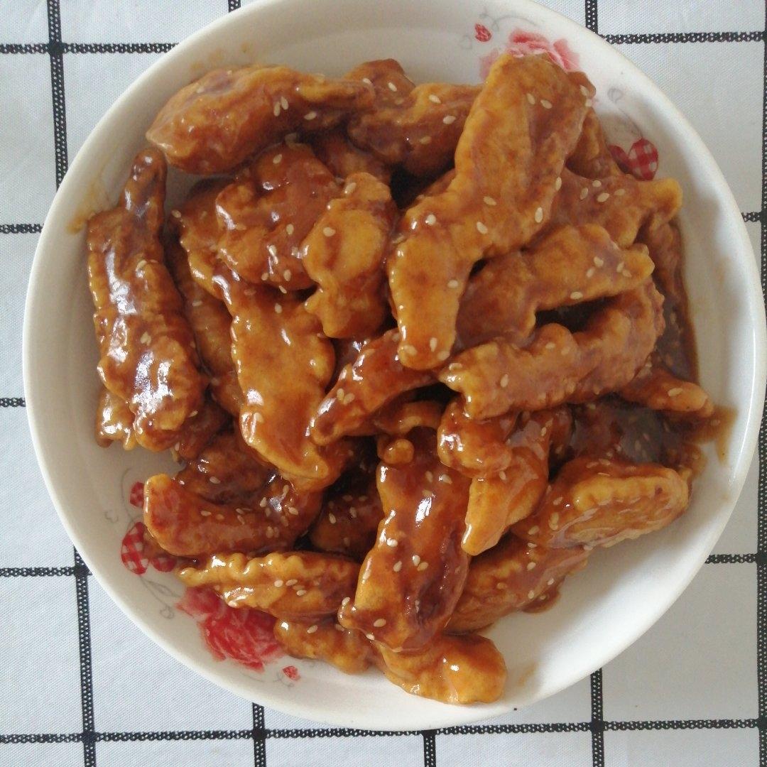 糖醋里脊 鸡胸肉的新吃法 香酥酸甜节日聚餐必做菜 超详细做法