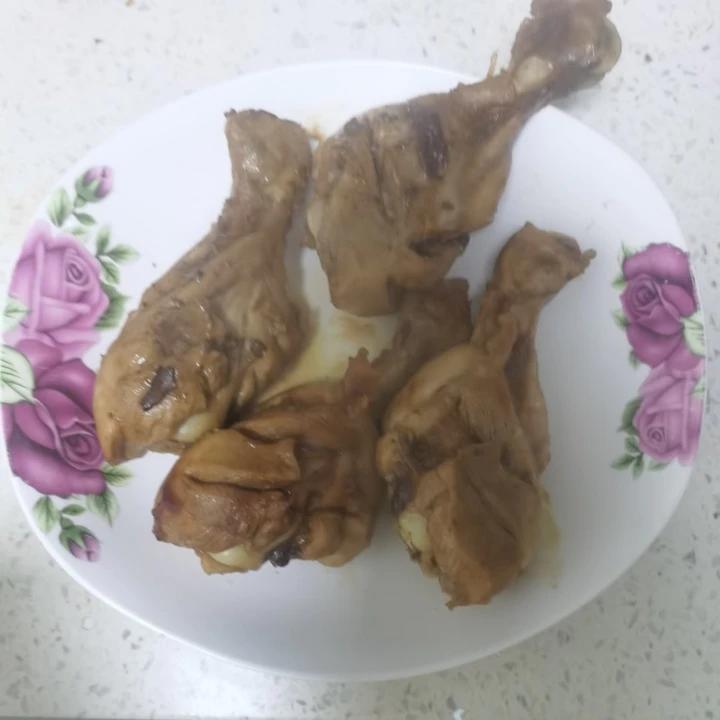 减脂卤鸡腿