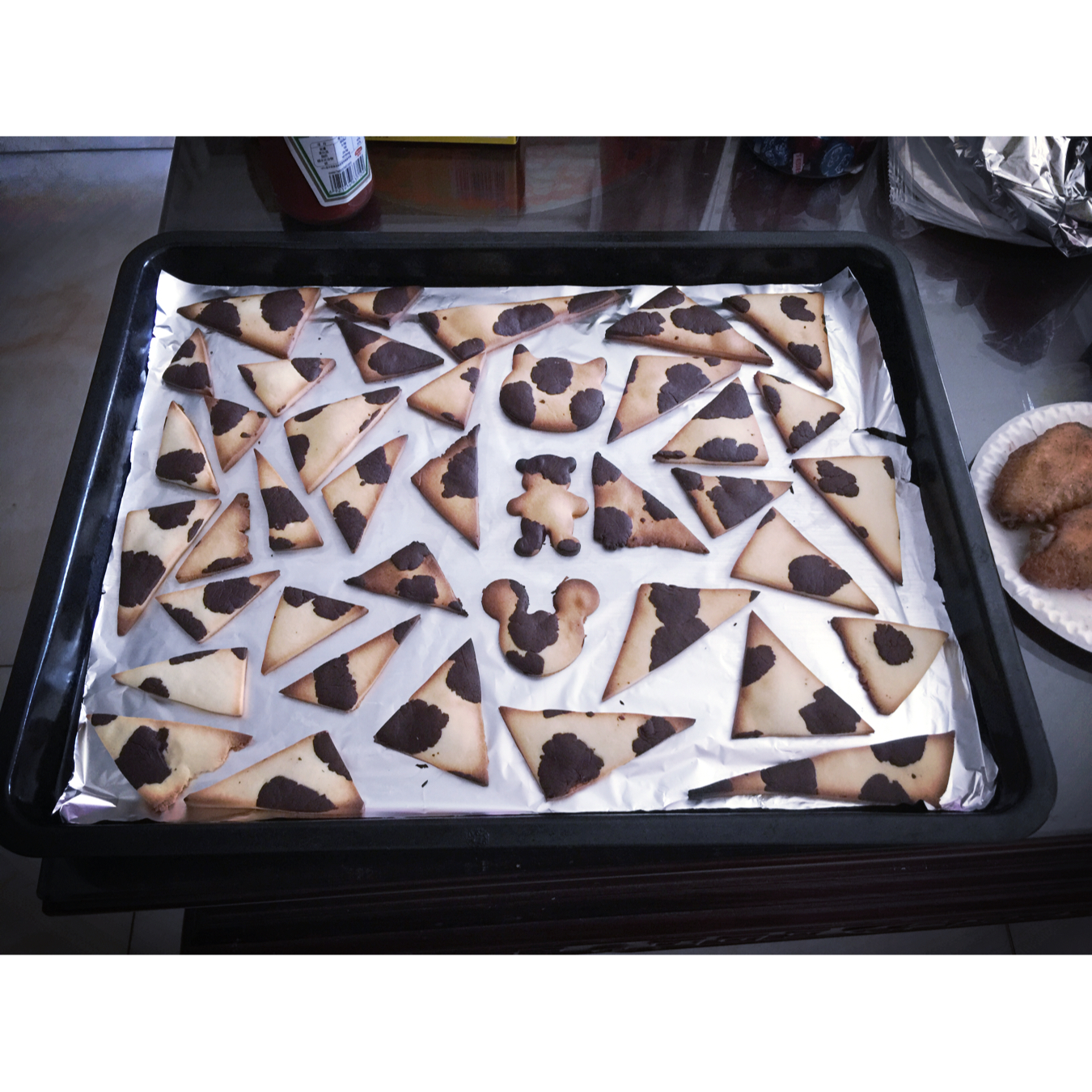 下午茶之炼乳奶牛小饼