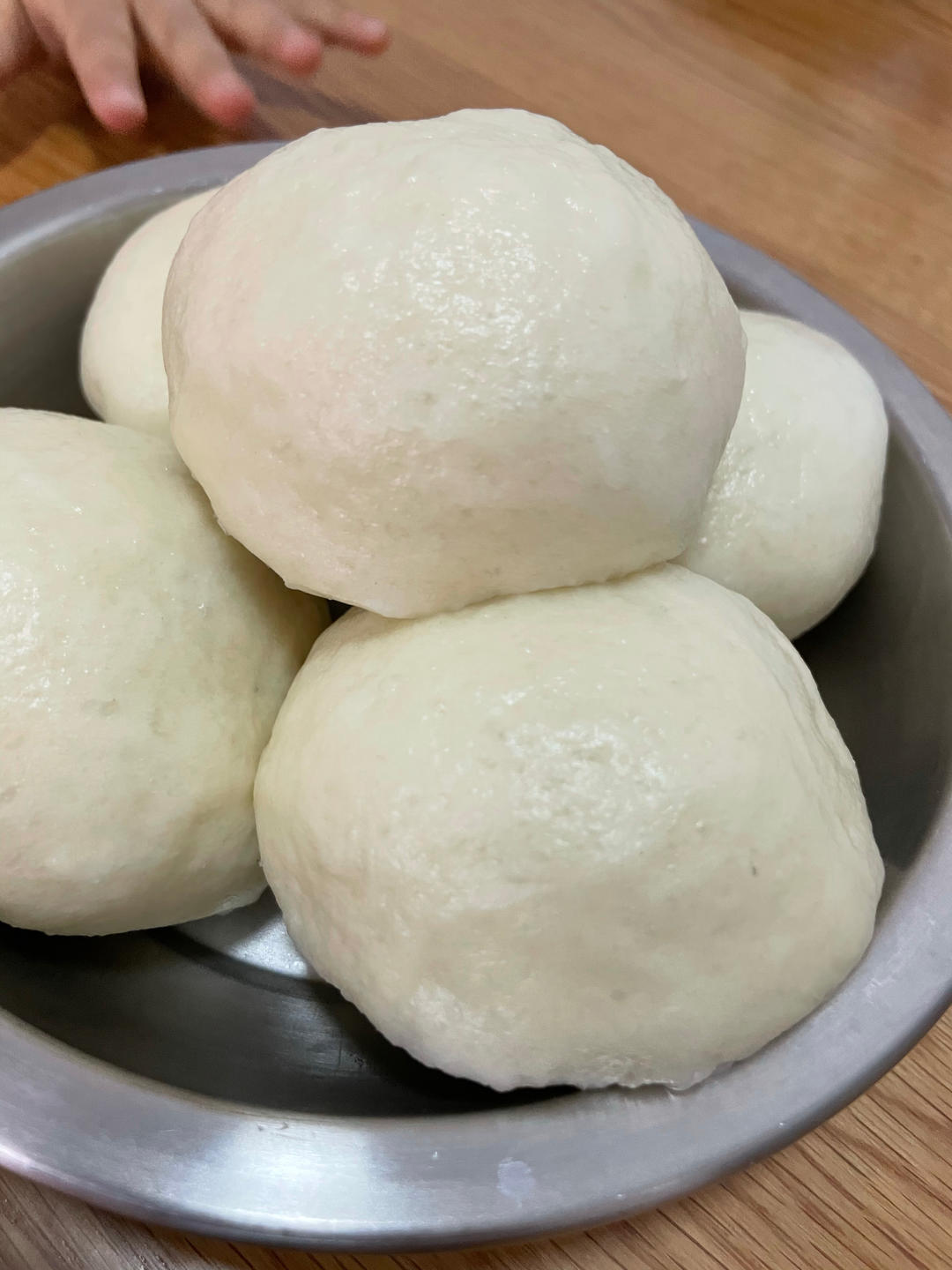 又美又暄软的——豆沙包！