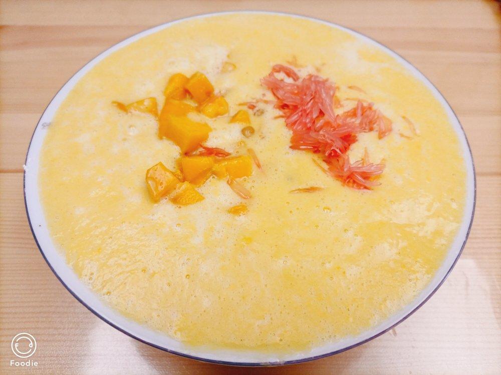 芋圆芒果椰奶西米露