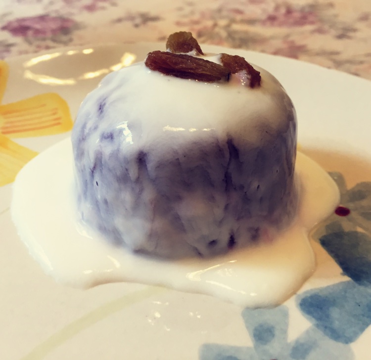 酸奶紫薯泥