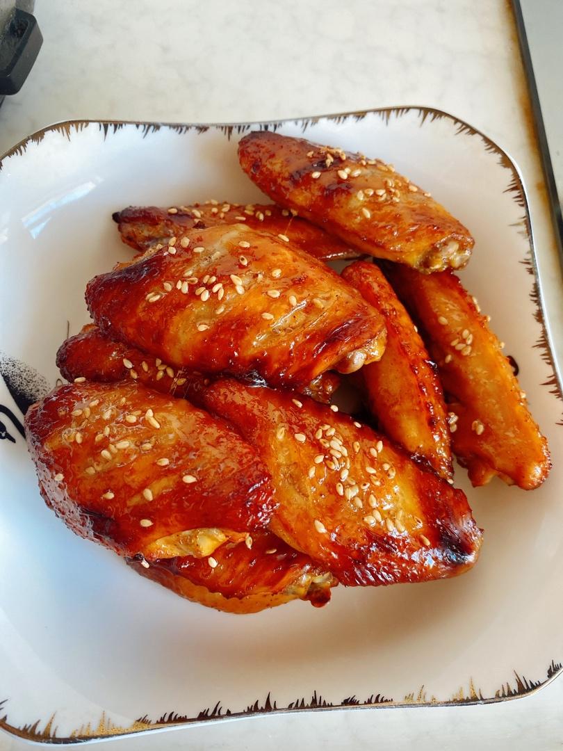 蜜汁鸡翅（烤箱）