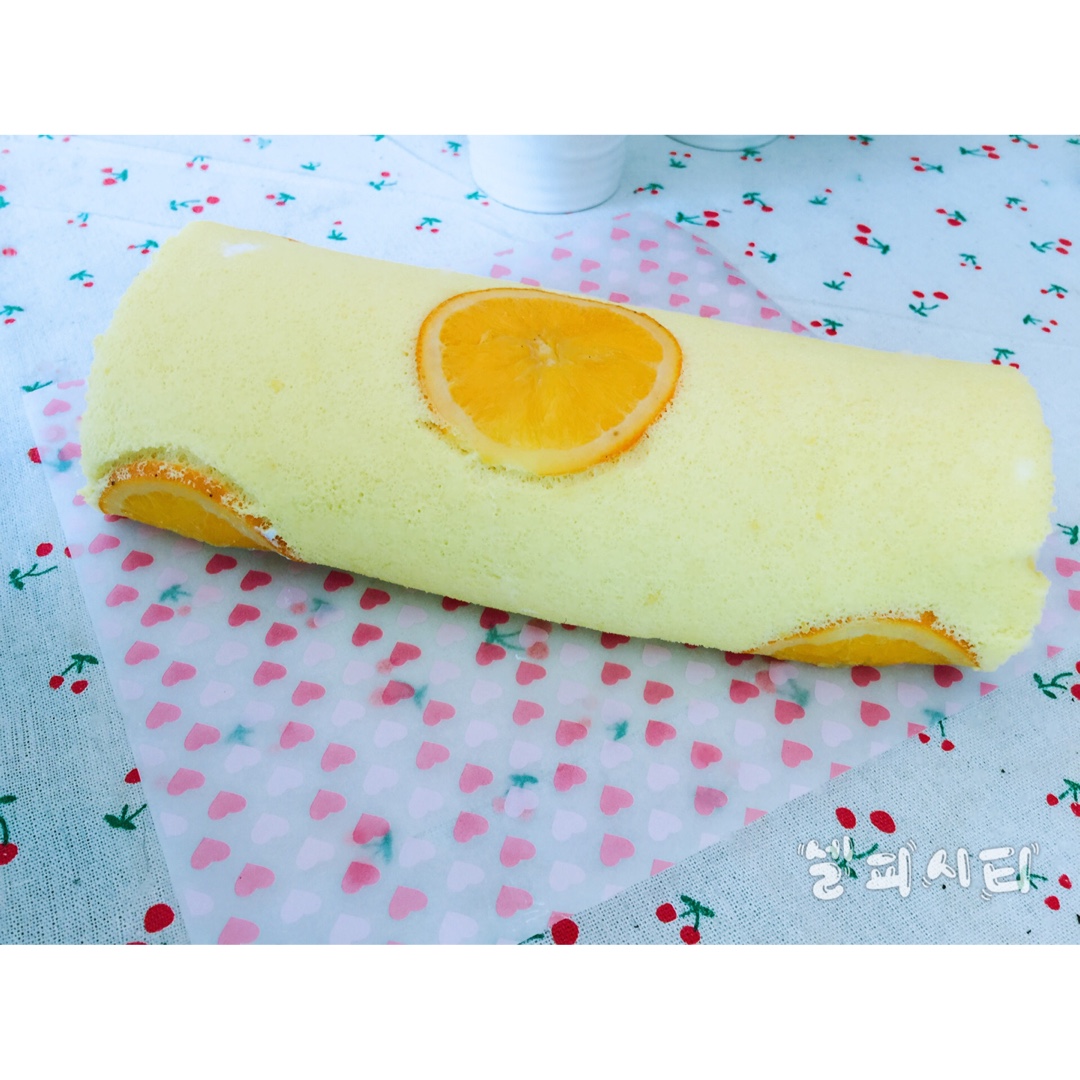 香橙蛋糕卷