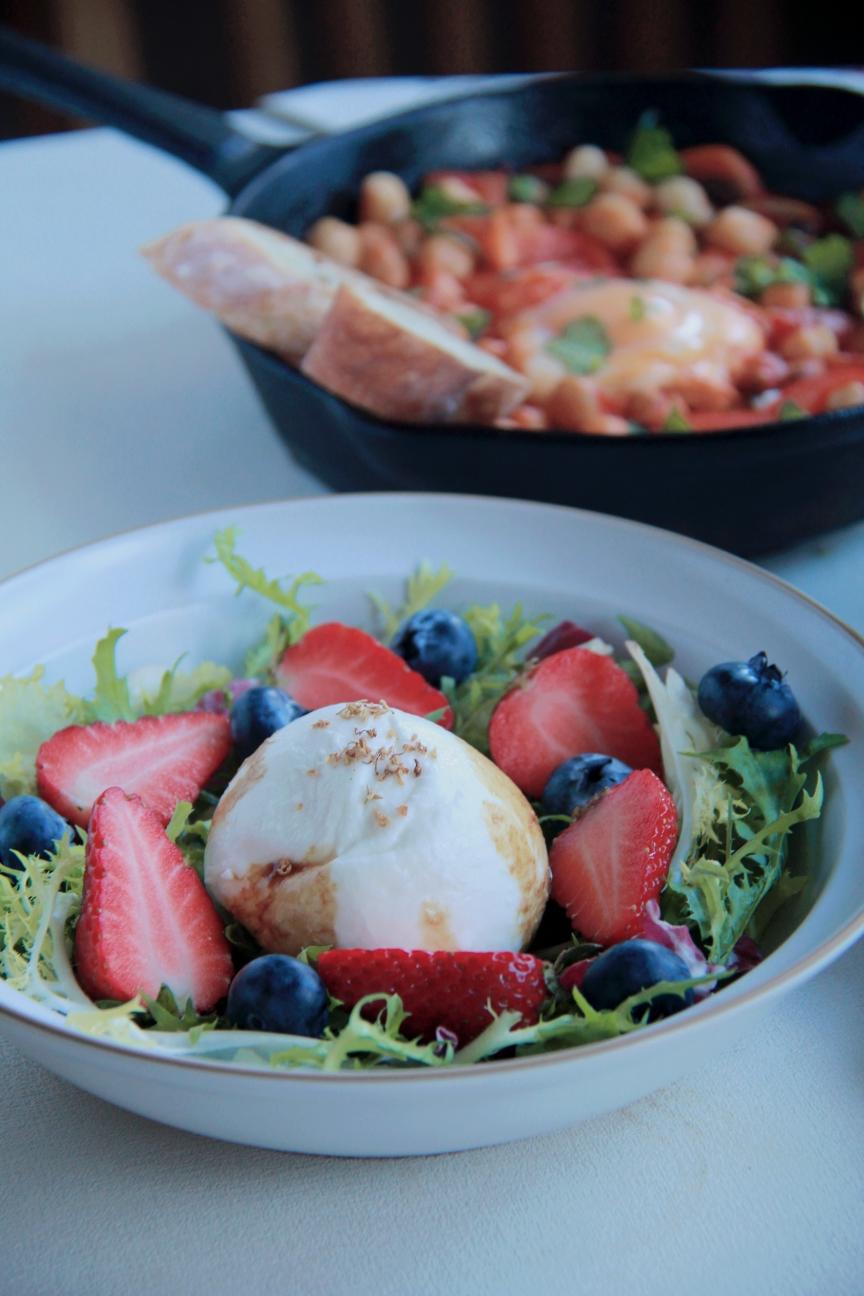 布拉塔奶酪三食
Burrata three ways