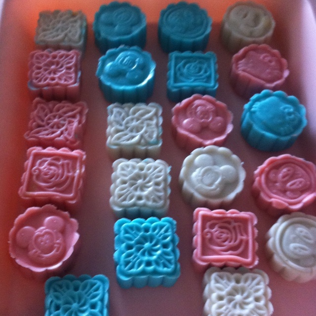 冰皮豆沙月饼