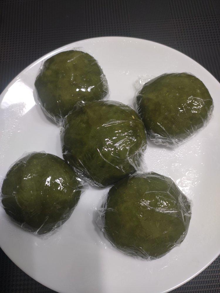 艾草青团（不发硬，QQ弹弹超好吃）