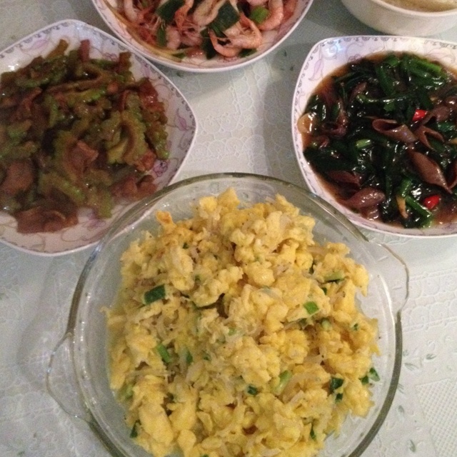 银鱼炒蛋