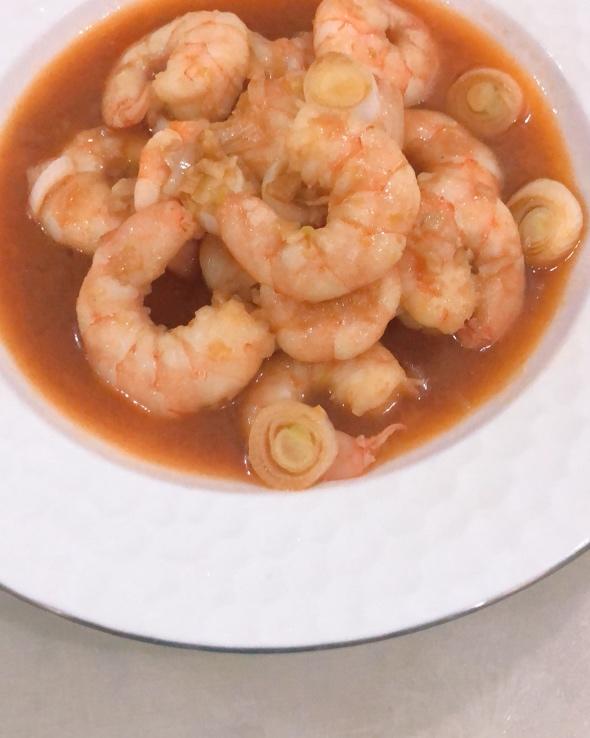 棽棽吃吃吃做的红烧阿根廷大虾肉