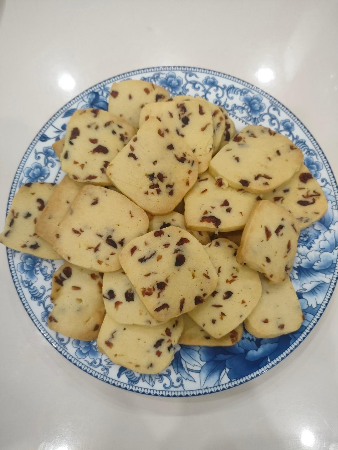 蔓越莓饼干--新手烘焙0压力 #皮黑森林#