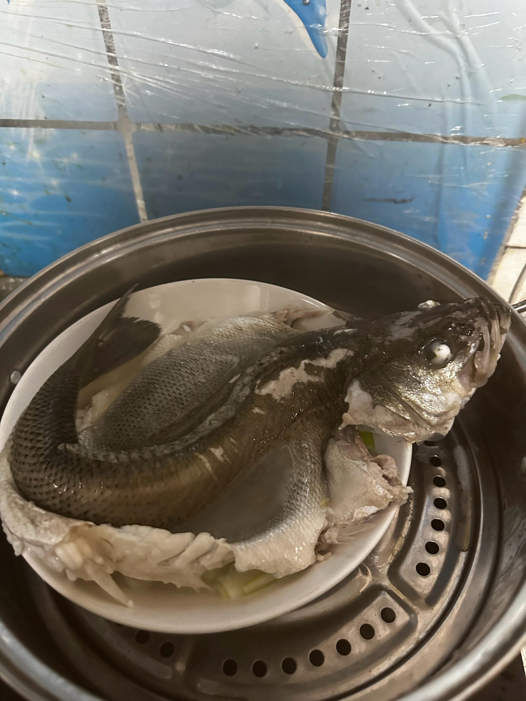 10分钟做 清蒸鲈鱼 （附切鱼图解）