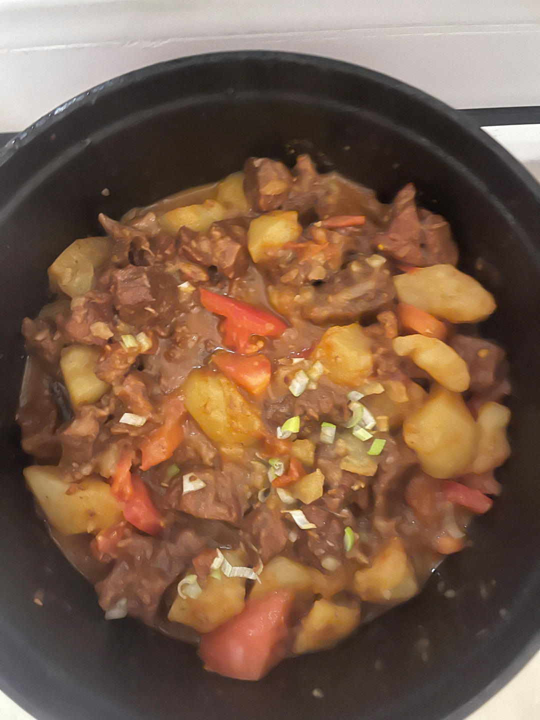 番茄炖牛腩