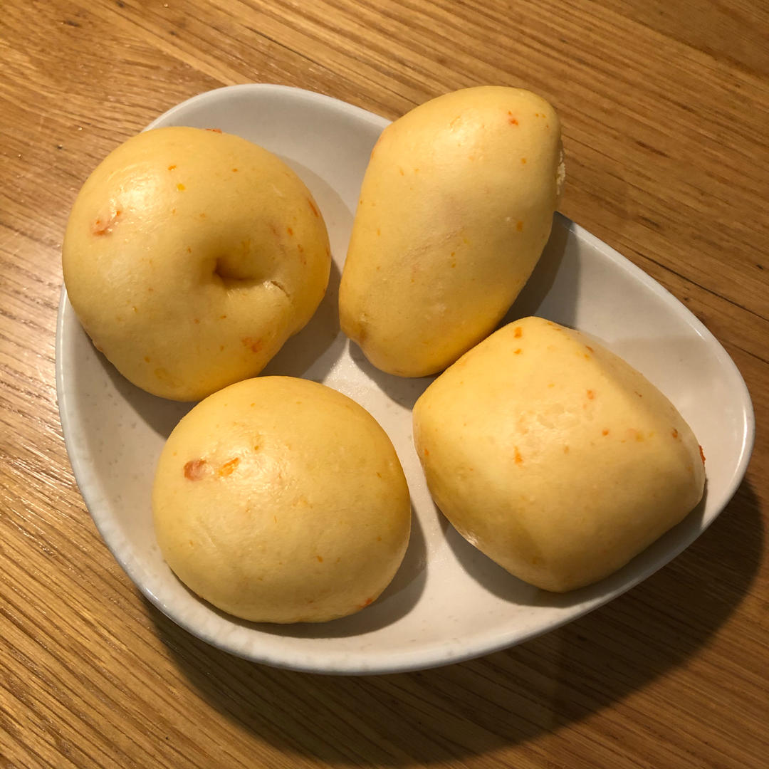 宝宝辅食－奶香南瓜小馒头