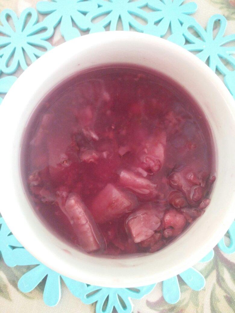 儿童早餐：蒸蛋+紫薯粥
