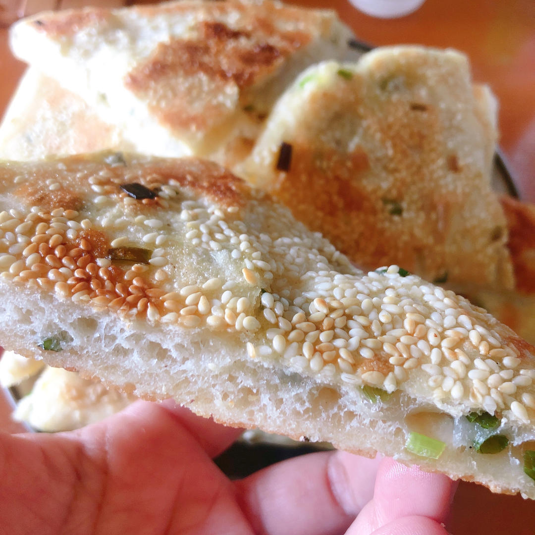 不用揉面的羌饼（甚至都不用手）