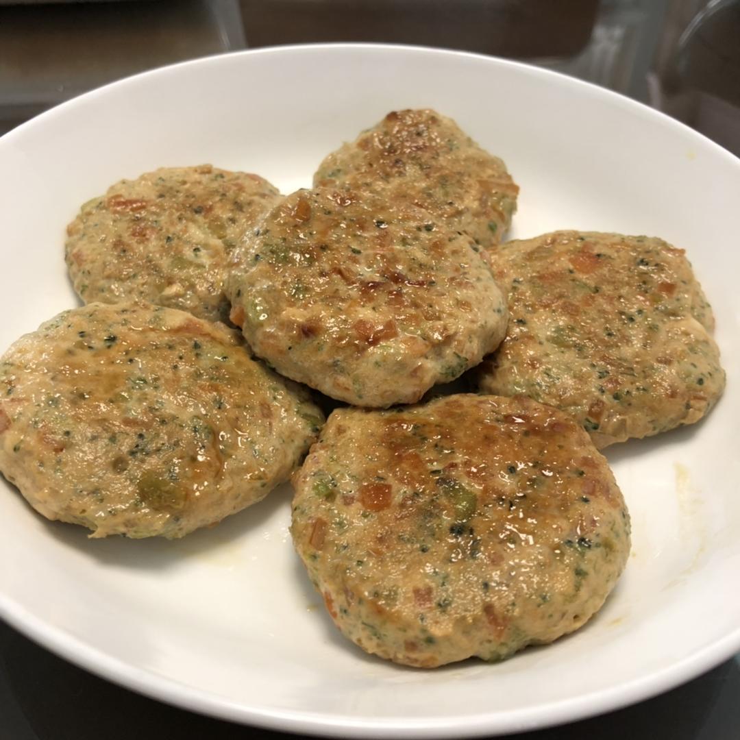 减脂鸡胸肉饼