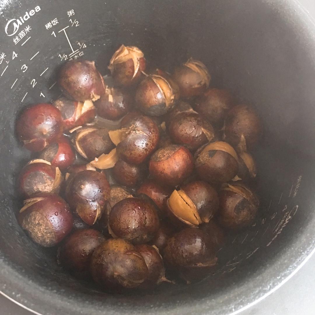 电饭煲版糖炒栗子