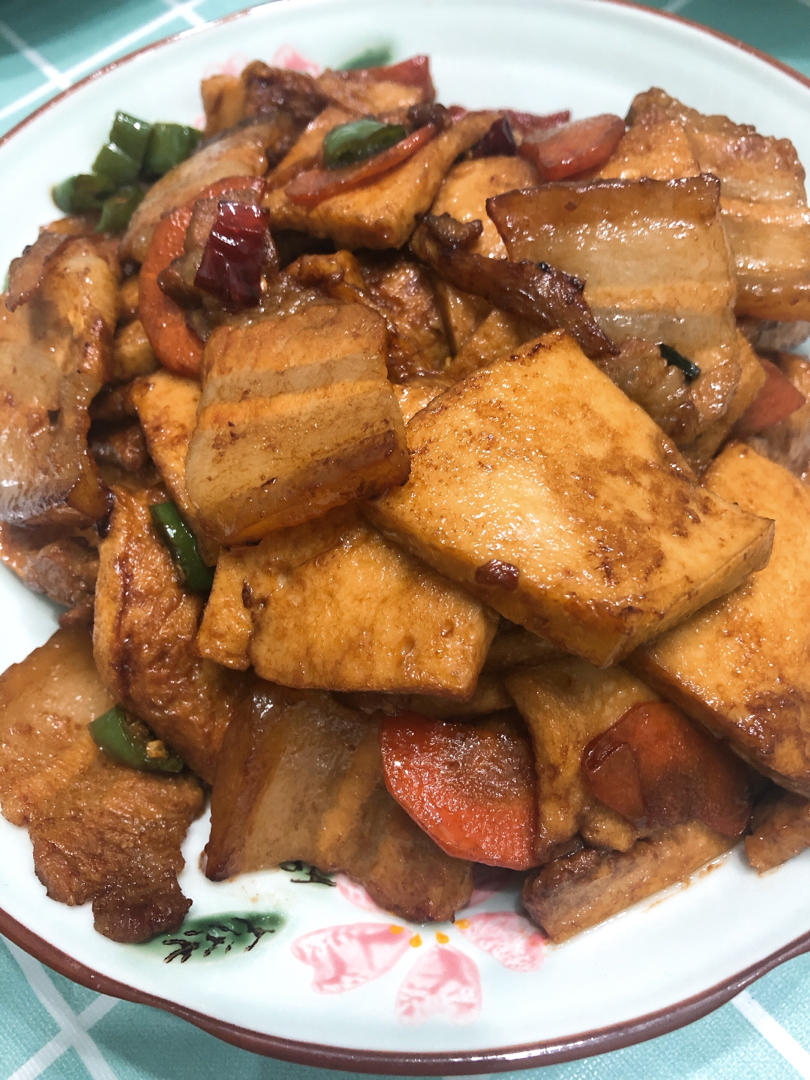 干锅千叶豆腐，千页豆腐