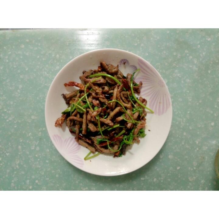 香辣肉丝