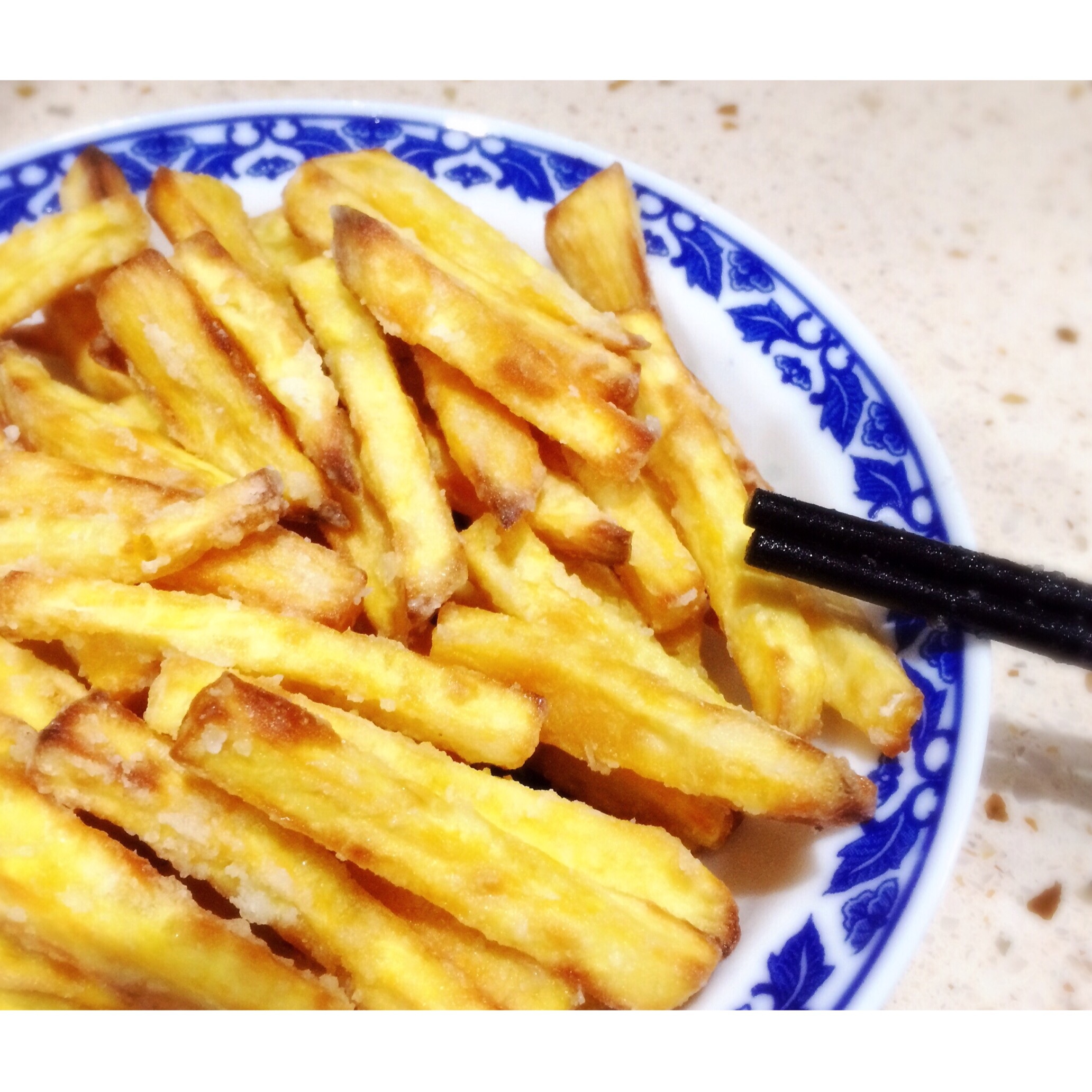 炸红薯条