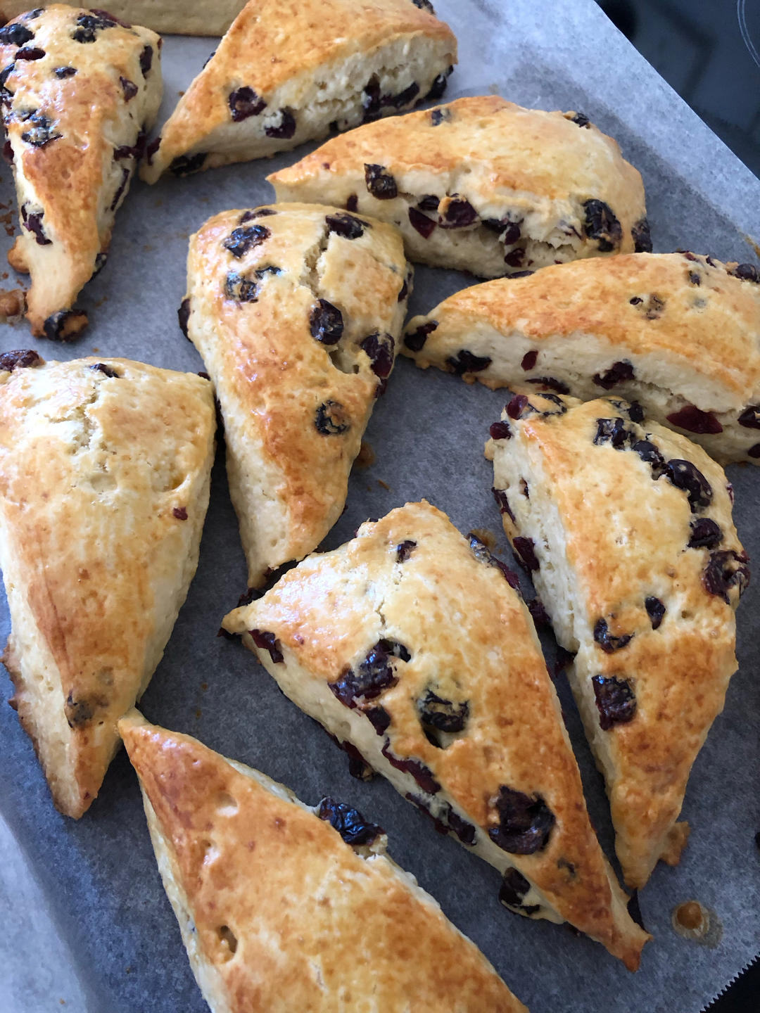 零失败搅一搅就能做的蔓越莓司康