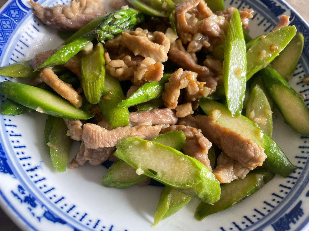 芦笋炒肉