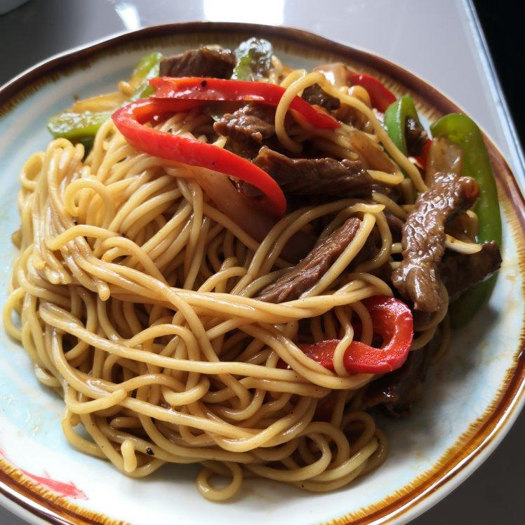 比餐厅好吃的黑椒牛柳意面🍝零失败简单教程