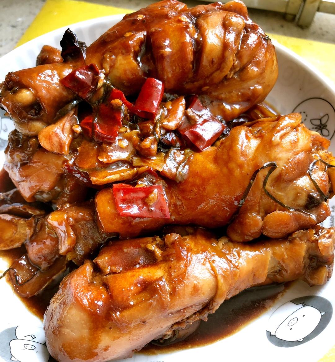 不焯水不放油的鸡腿