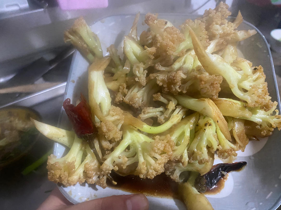 无肉简易版干煸菜花