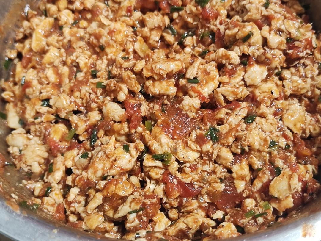 番茄鸡蛋馅饺子