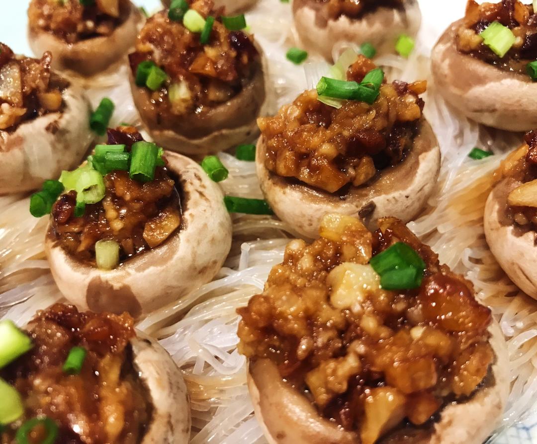 蒜蓉粉丝蒸蘑菇