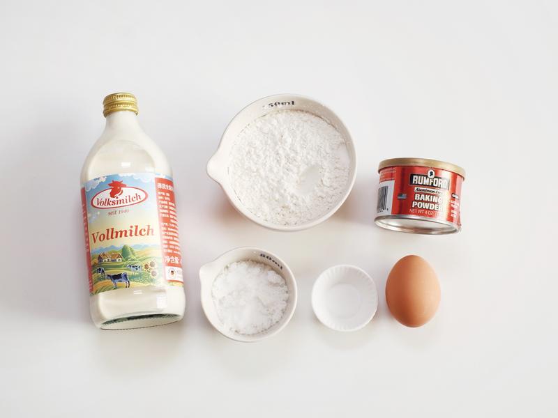 纯奶手撕吐司的做法 步骤1