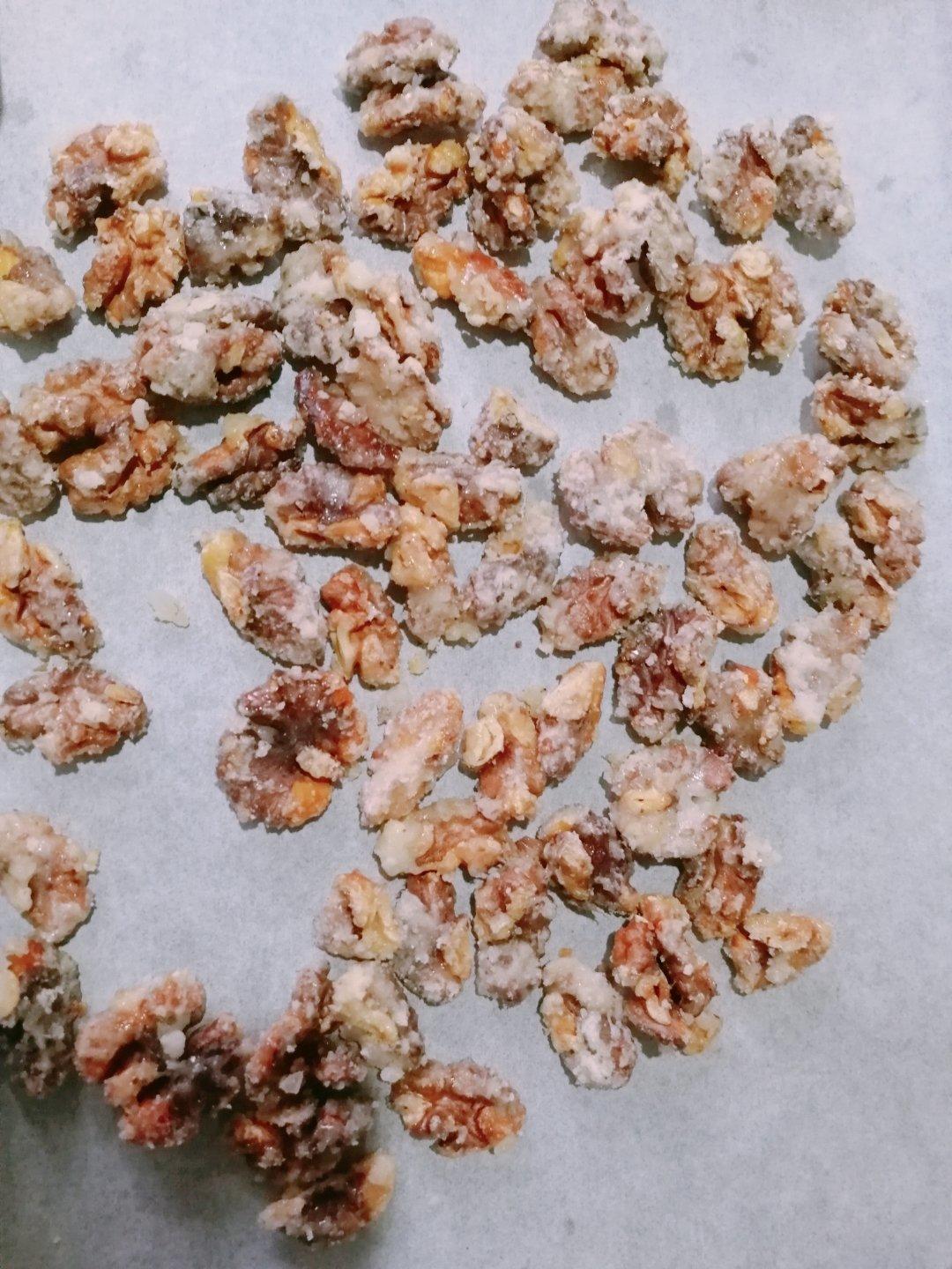 【琥珀核桃仁】冰糖无油不粘手