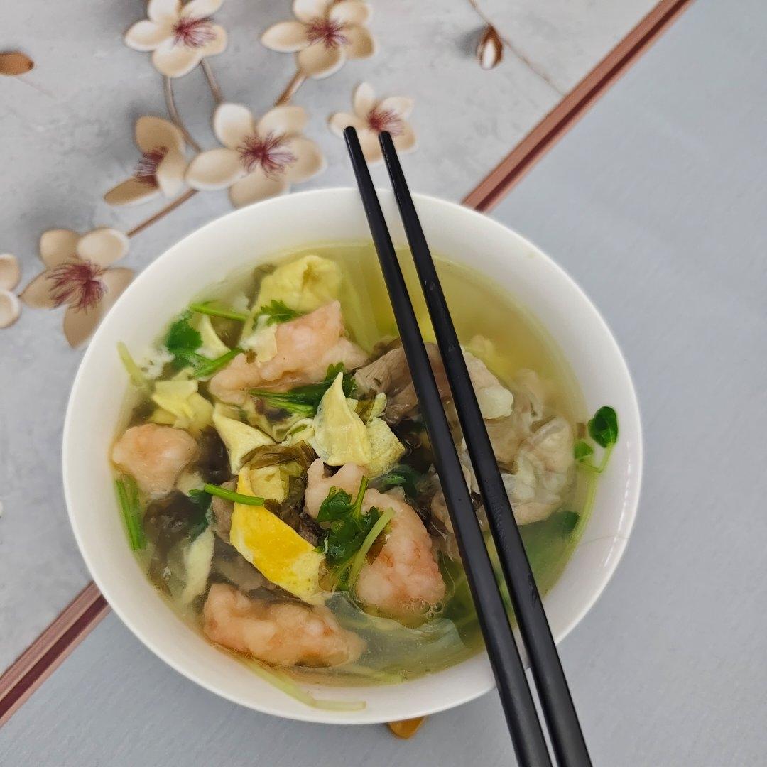 低卡鲜美的紫菜虾滑汤！好喝不胖减脂餐