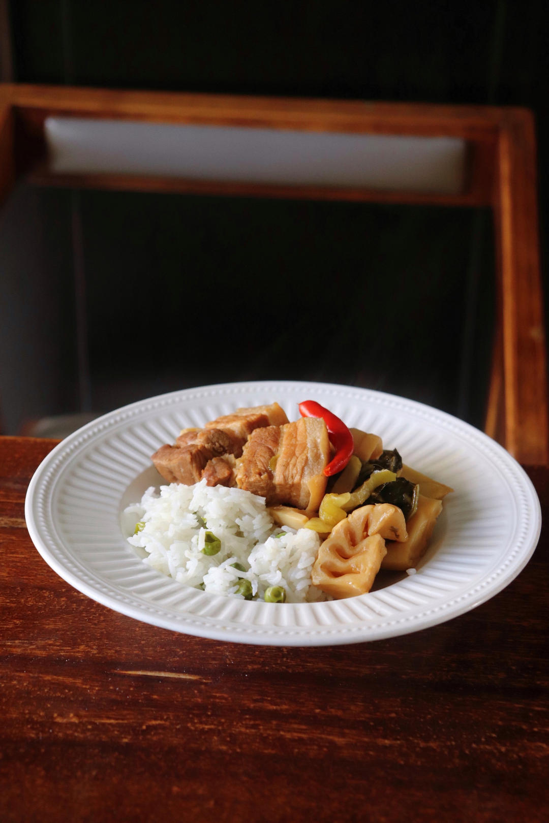 客家苦笋咸菜煲