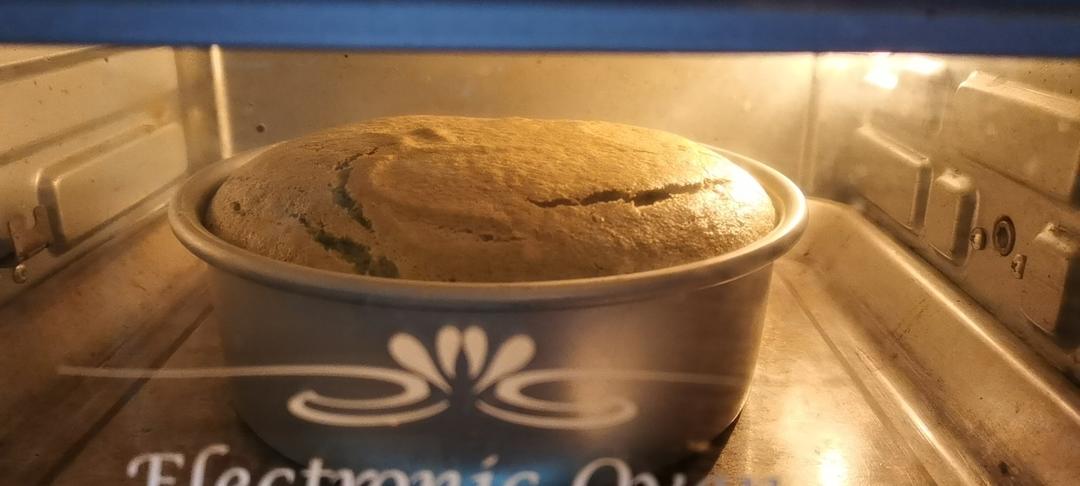 心情haylee做的光波炉戚风蛋糕