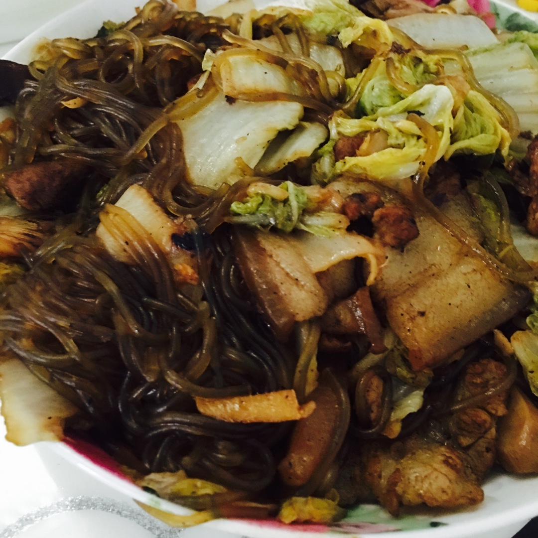 白菜炖粉条