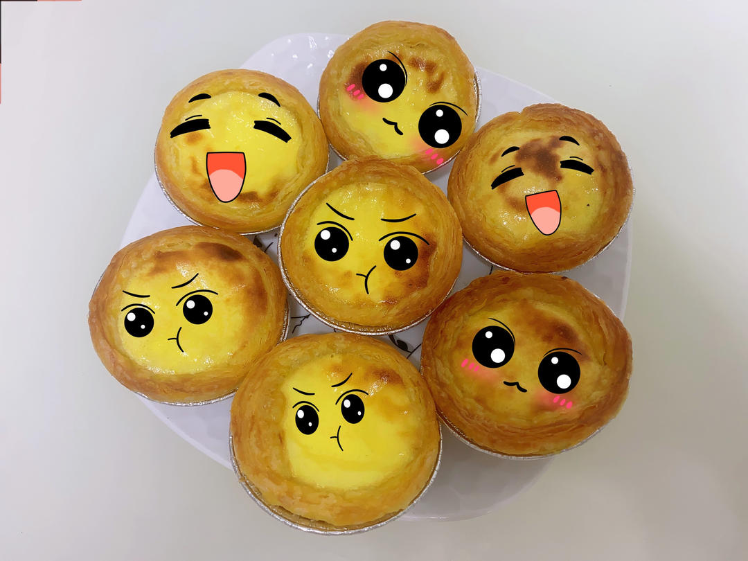 蛋挞（超简单，无淡奶）