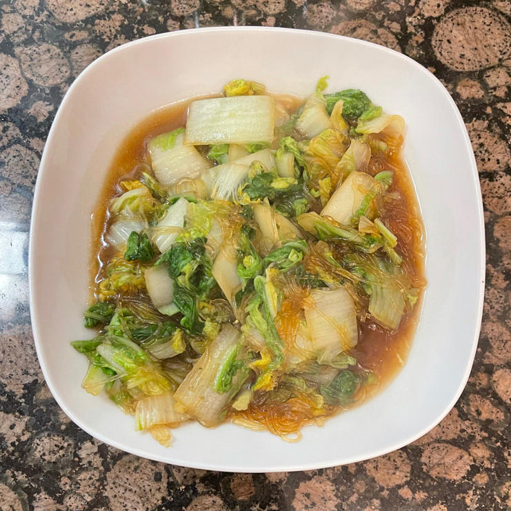 白菜炖粉条子